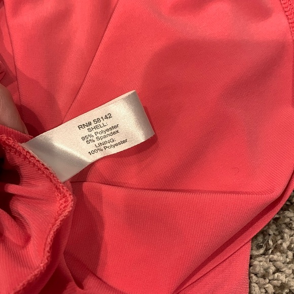 Boston Proper Vibrant Pink Flowy Boat Neck Dress, Size 8 - Picture 8 of 8